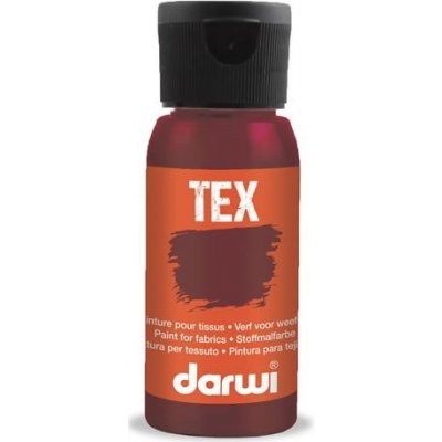 Darwi Tex barva na textil Černá 50 ml