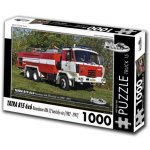 RETRO-AUTA TRUCK č.15 Tatra 815 6x6 Rosenbauer KHA 32 hasičský vůz 1982-1997 1000 dílků – Sleviste.cz