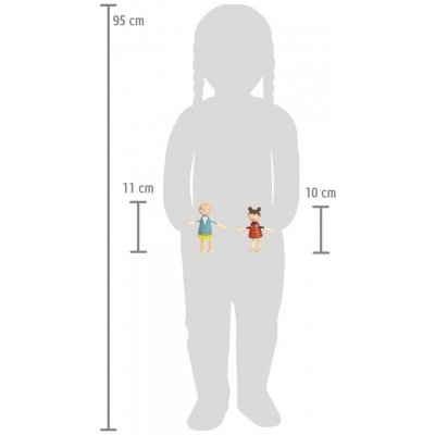 Small Foot postavičky Rodina – Zboží Dáma