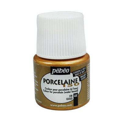 Pébéo Barva na porcelán a sklo Porcelaine 150 45 ml zlatá 44 – Hledejceny.cz