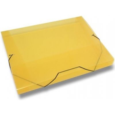 Box na dokumenty Transparent žluté