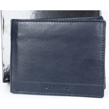 aro Velmi tmavě šedo multicolor kožená peněženka modrá
