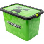 Stor Plastový úložný box Minecraft 7L 04404 – Zboží Dáma