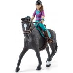 Schleich 42541 Lisa s pohyblivými klouby na koni – Zboží Dáma