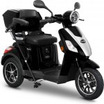 Rolektro E-Trike 25 V.2, černá - 25 km/h, gelová baterie – Zboží Mobilmania
