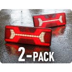 TruckLED LED zadní světlo kombinované KMR7 6 funkcí, IP67, levé + pravé [L1955, L1956] | Zboží Auto