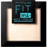 Maybelline new york Fit Me Powder 105 Natural Ivory 9 g – Zboží Dáma