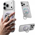 Magnetický držák se stojánkem ESR Magnetic 360° HaloLock MagSafe Phone Ring - Levandulová – Zboží Mobilmania
