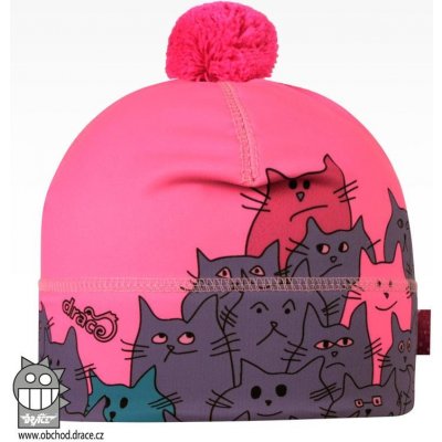 Dráče dívčí zimní čepice Flavio růžová – Zboží Dáma