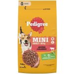 Pedigree Adult Mini hovězí a zelenina 1,4 kg – Hledejceny.cz