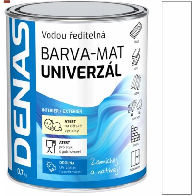 Denas Univerzál mat 0,7 kg bílá – Sleviste.cz