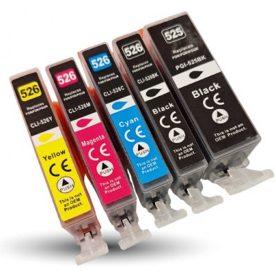 Kvalitní-tonery Canon CLI526 + PGI525 - kompatibilní – Hledejceny.cz