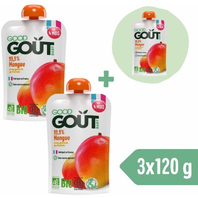 Good Gout BIO Mango 120 g – Zboží Dáma