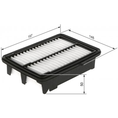 Vzduchový filtr BOSCH F 026 400 384 (F026400384) – Sleviste.cz