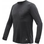 Sensor merino AIR traveller pánské triko dl.rukáv černá – Sleviste.cz