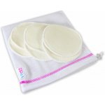 Petit Lulu Sada 3 páry vložek do podprsenky přírodní bambus – Zboží Dáma