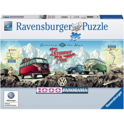 Ravensburger Přes Alpy s VW 1000 dílků – Zboží Mobilmania