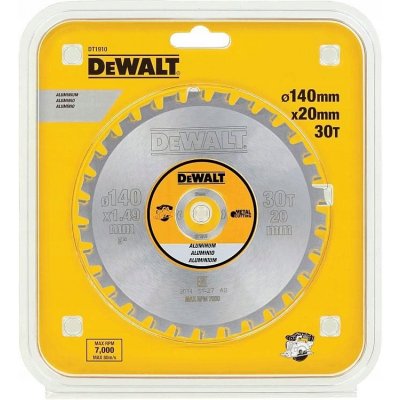DeWALT DT1910 Pilový kotouč 140 x 20 mm, 30 zubů – Sleviste.cz