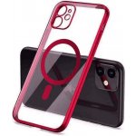 SES MagSafe silikonový kryt pro Apple iPhone 11 Pro - červený 10796 – Zboží Živě