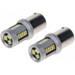 CarClever LED žárovky BAY15D P21/5W 30 LED, dvouvláknové s CANBUS jednotkou, bílé, 2 ks – Hledejceny.cz