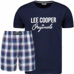 Lee Cooper pánské pyžamo krátké modré – Zboží Mobilmania