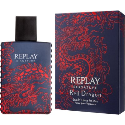 Replay Signature Red Dragon toaletní voda pánská 50 ml – Hledejceny.cz