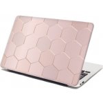 Sablio Samolepka na notebook Rose gold - 29x20 cm – Zboží Živě