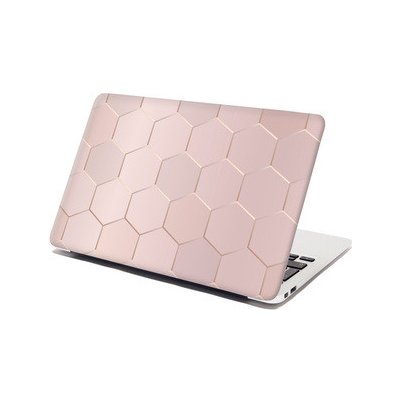 Sablio Samolepka na notebook Rose gold - 29x20 cm – Zboží Živě