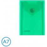 LUMA Obal spisový na výšku s klopou a drukem A7 Zelený – Hledejceny.cz