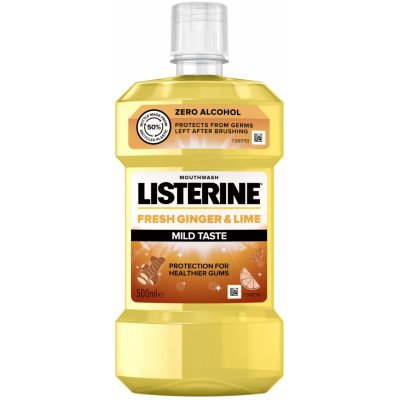 Listerine ginger & lime mild taste 500 ml – Sleviste.cz