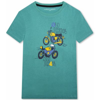 Chlapecké tričko Wolf zelená – Zboží Dáma