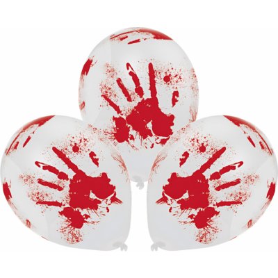 Amscan Balónky Krvavé ruce 25 cm – Zboží Mobilmania