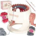 KIK KX3525 Dětský pletací stroj - 22 jehel + 2 příze – Hledejceny.cz