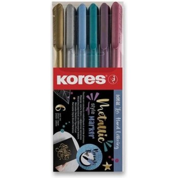 Kores Metallic Style 6 ks 21461