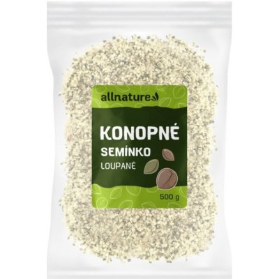 Allnature Konopné semínko 500 g – Zbozi.Blesk.cz