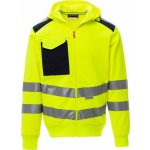 Payper Pracovní mikina Leader ORANŽOVÁ FLUO/NÁMOŘNICKÁ MODRÁ – Zboží Dáma