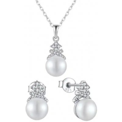 Olivie stříbrná sada SLADKOVODNÍ PERLY 8000 – Zboží Dáma