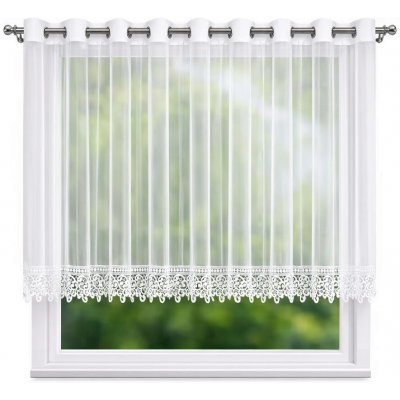 BytoTex Hotová záclona s kroužky Nani 300x145 cm – Hledejceny.cz