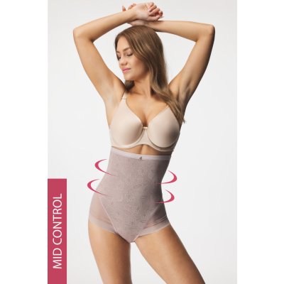 Astratex Stahovací kalhotky Glossy Shape pudrová – Zboží Mobilmania