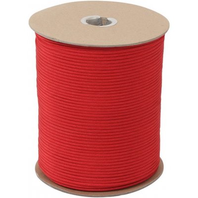 ROTHCO šňůra PARACORD nylon 550LB na cívce ø 4 mm / 300 m ČERVENÁ – Zbozi.Blesk.cz