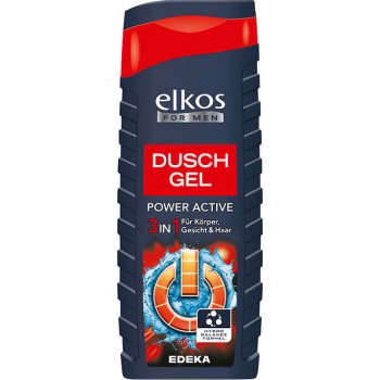 Elkos Men Power Active sprchový gel 300 ml