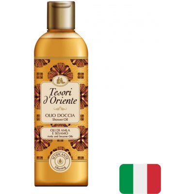 Tesori d´Oriente sprchový olej s Amla olejem a sezamovým olejem 250 ml – Zboží Mobilmania