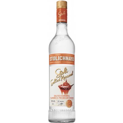 Stolichnaya salted caramel vodka 37,5% 0,7 l (hola láhev) – Zbozi.Blesk.cz