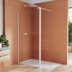 SANSWISS WALK-IN EASY Montážní set BTE3-otočná stěna, montáž vlevo aluchrom BTE3L04065062