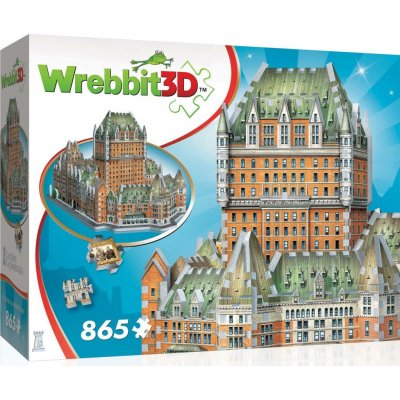 WREBBIT 3D puzzle Le Château Frontenac 865 ks – Hledejceny.cz