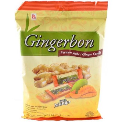 Gingerbon Zázvorové bonbóny s příchutí manga 125 g – Hledejceny.cz