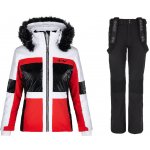 Elza lyžařský komplet RED + Dione BLK – Zboží Mobilmania