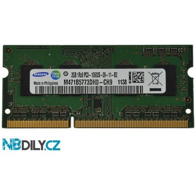 Samsung DDR3 2GB M471B5773DH0-CH9