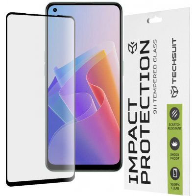 Techsuit 111D celoplošné lepící sklo Oppo Reno7 4G Reno7 Lite Black 144997 – Zboží Živě