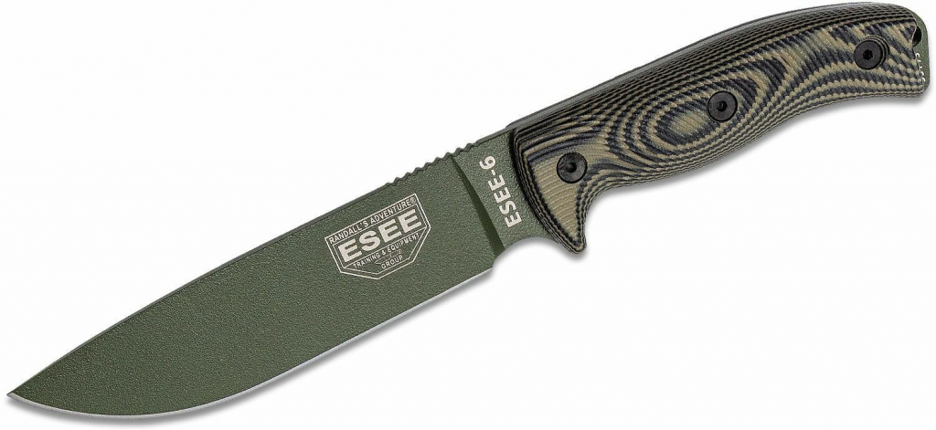 ESEE Model 6 OD Blade, 3D OD G-10